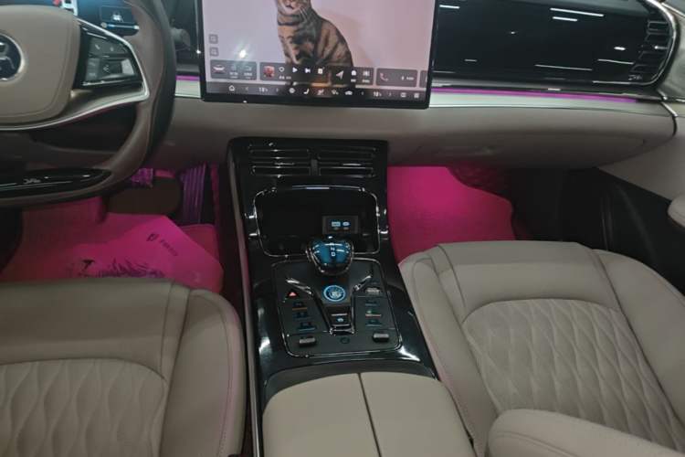Used BYD Han 2024 DM-i Glory Edition 121KM Prestige Model Gear Lever