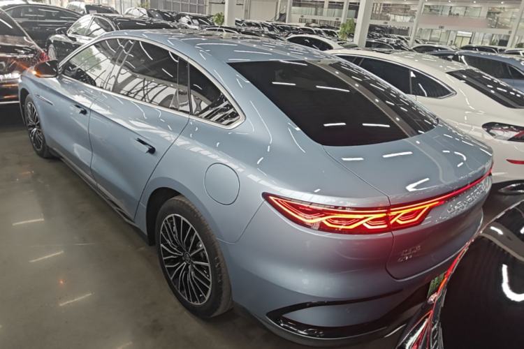 Used BYD Han 2024 DM-i Glory Edition 121KM Prestige Model Rear Left 45 Deg