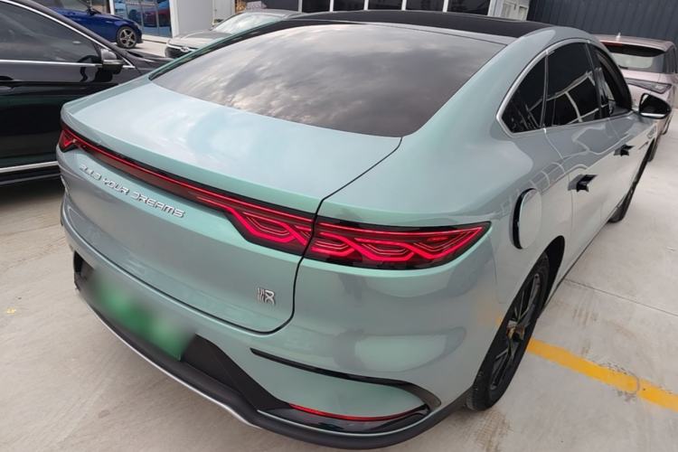 Used BYD Han 2024 DM-i Glory Edition 121KM Prestige Model Rear Right 45 Deg