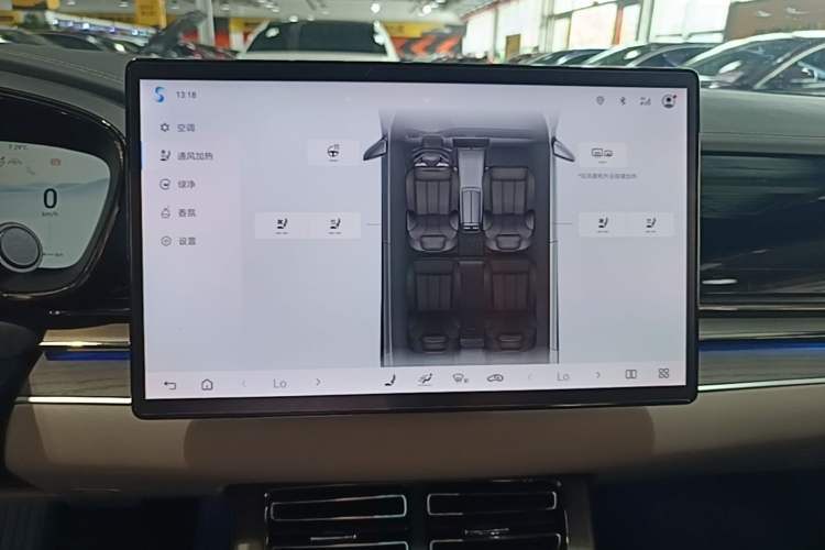 Used BYD Han 2024 DM-i Glory Edition 121KM Premium Model Audio And AC Panel
