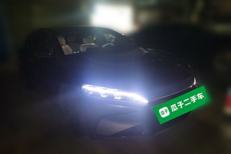 Used BYD Han 2024 EV Glory Edition 715KM Front-Wheel-Drive Flagship Model Front Right 45 Deg