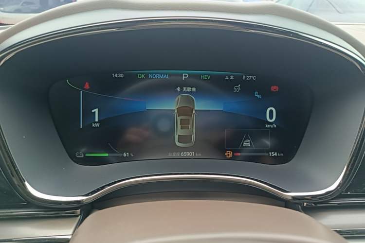 Used BYD Han 2024 DM-i Glory Edition 121KM Prestige Model Instrument Cluster