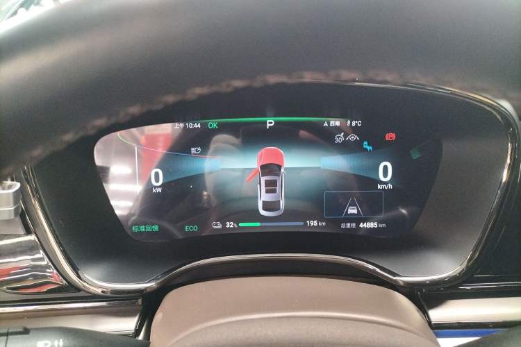 Used BYD Han 2024 EV Glory Edition 605KM Front-Wheel-Drive Premium Model Instrument Cluster