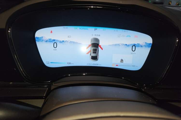 Used BYD Han 2024 DM-i Glory Edition 121KM Elite Model Instrument Cluster