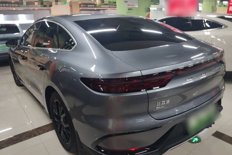Used BYD Han 2024 DM-i Glory Edition 121KM Elite Model Rear Left 45 Deg