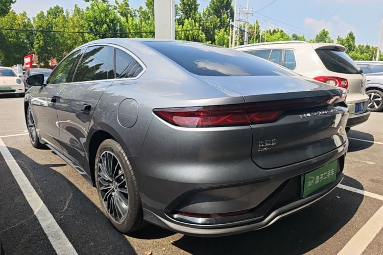 Used BYD Han 2024 DM-i Glory Edition 121KM Premium Model Rear Left 45 Deg