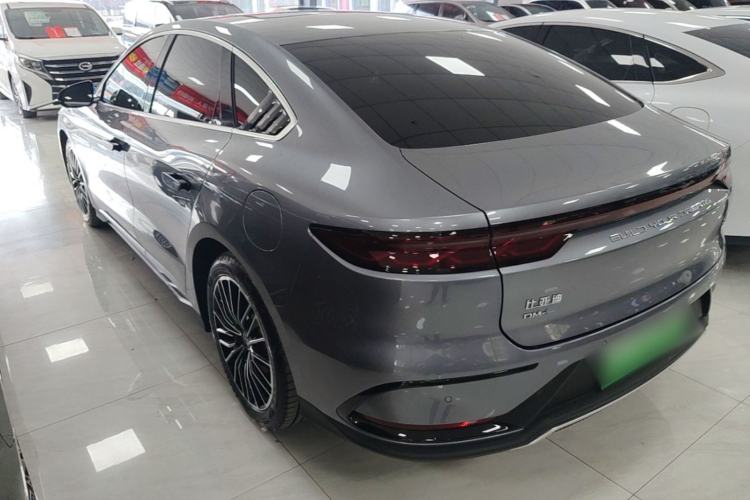 Used BYD Han 2024 DM-i Glory Edition 121KM Premium Model Rear Left 45 Deg