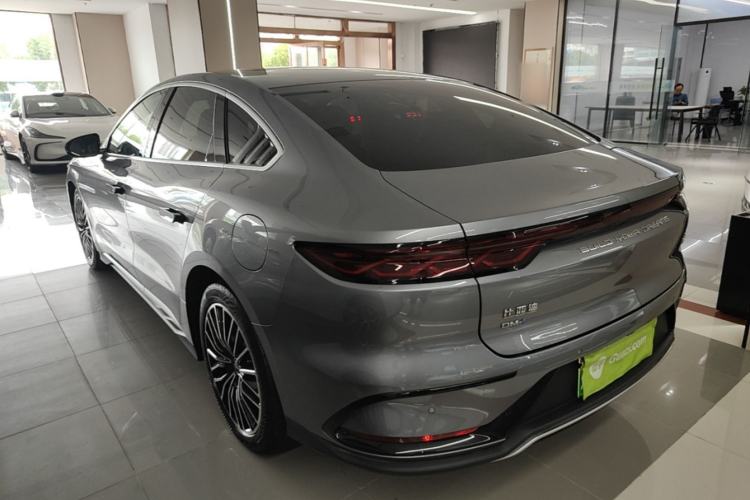 Used BYD Han 2024 DM-i Glory Edition 121KM Premium Model Rear Left 45 Deg