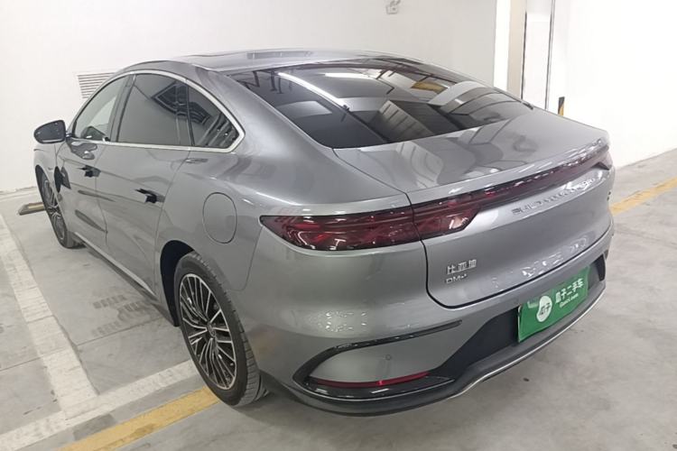 Used BYD Han 2024 DM-i Glory Edition 121KM Premium Model Rear Left 45 Deg