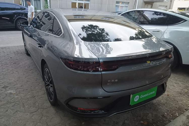 Used BYD Han 2024 EV Glory Edition 506KM Front-Wheel-Drive Premium Model Rear Left 45 Deg