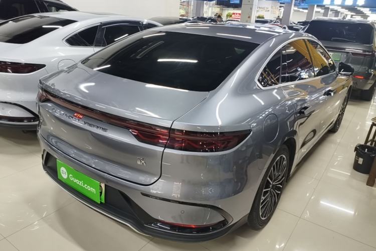 Used BYD Han 2024 EV Glory Edition 506KM Front-Wheel-Drive Premium Model Rear Right 45 Deg