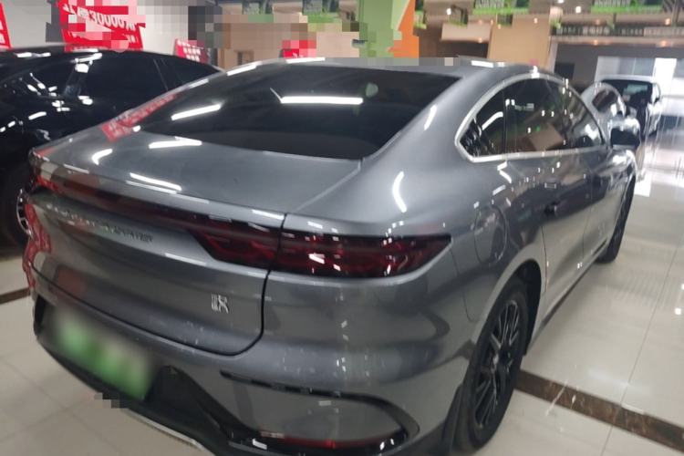 Used BYD Han 2024 DM-i Glory Edition 121KM Elite Model Rear Right 45 Deg