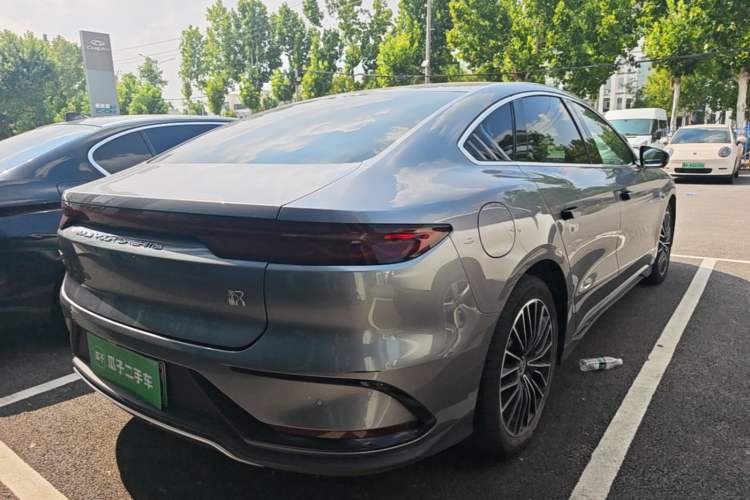 Used BYD Han 2024 DM-i Glory Edition 121KM Premium Model Rear Right 45 Deg