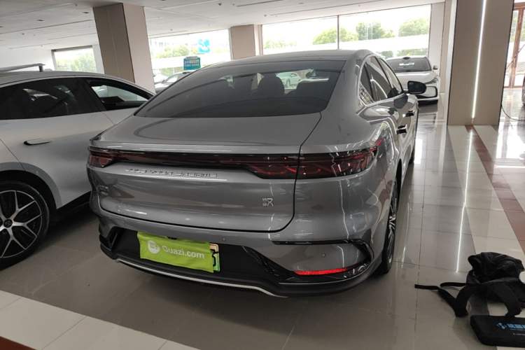 Used BYD Han 2024 DM-i Glory Edition 121KM Premium Model Rear Right 45 Deg