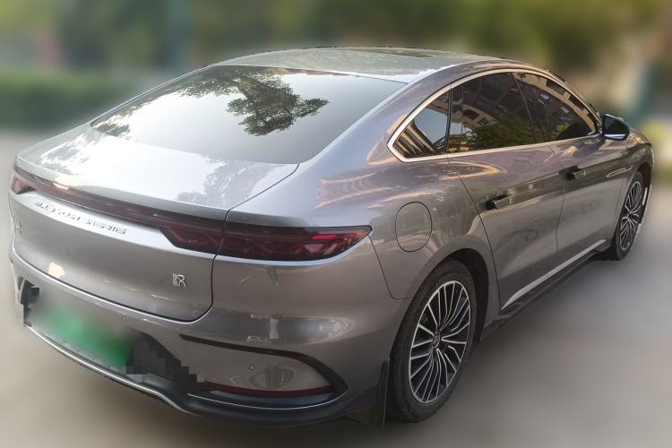 Used BYD Han 2024 DM-i Glory Edition 121KM Premium Model Rear Right 45 Deg