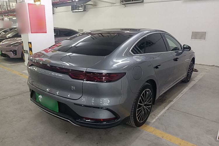 Used BYD Han 2024 DM-i Glory Edition 121KM Premium Model Rear Right 45 Deg