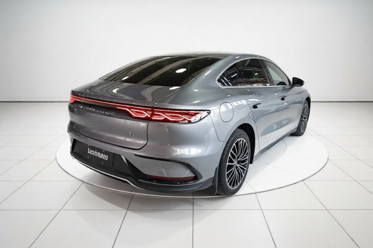 Used BYD Han 2024 DM-i Glory Edition 121KM Premium Model Rear Right 45 Deg