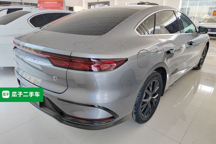 Used BYD Han 2024 DM-i Glory Edition 121KM Elite Model Rear Right 45 Deg