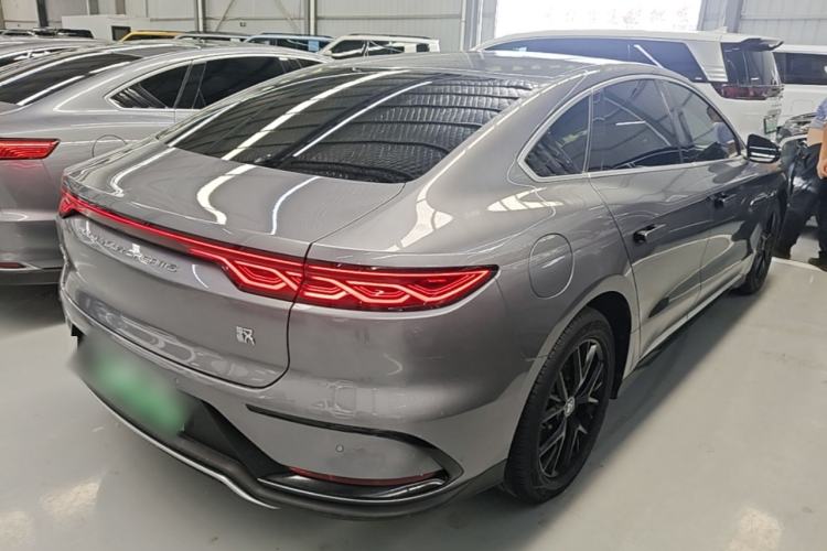Used BYD Han 2024 DM-i Glory Edition 121KM Elite Model Rear Right 45 Deg