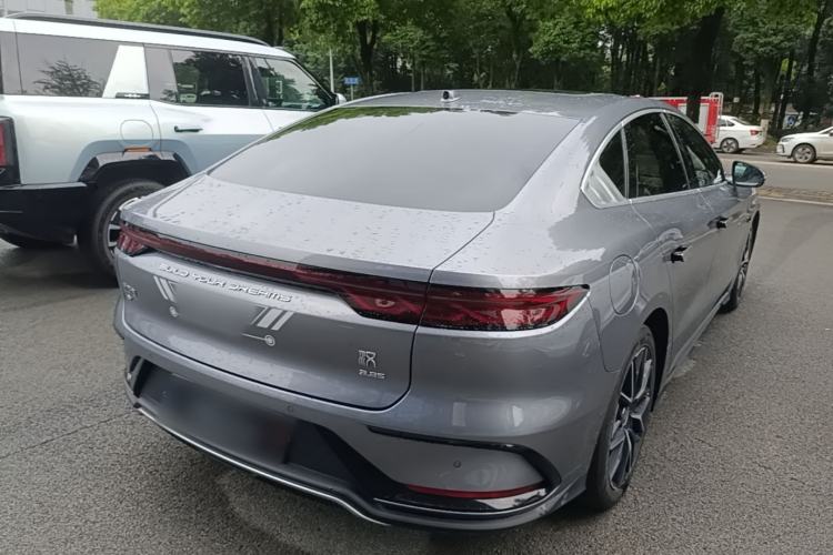Used BYD Han 2024 EV Glory Edition 610 km All-Wheel Drive "Tian Shen Zhi Jia" Intelligent Driving Model Rear Right 45 Deg