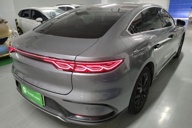 Used BYD Han 2024 DM-i Glory Edition 121KM Elite Model Rear Right 45 Deg