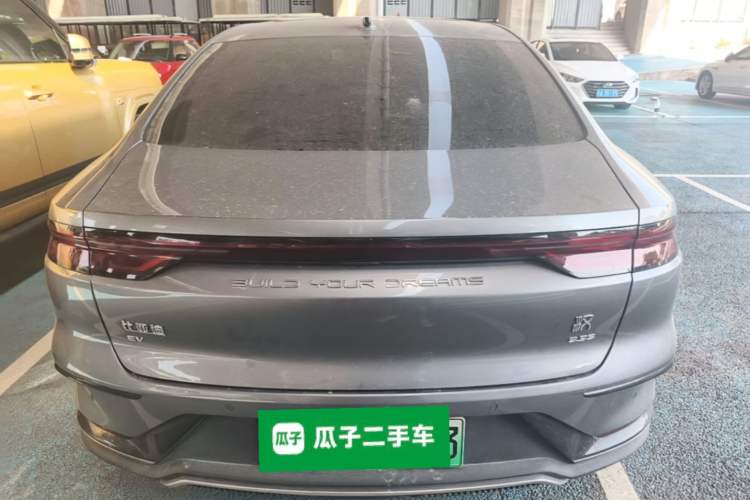 Used BYD Han 2024 EV Glory Edition 610 km All-Wheel Drive "Tian Shen Zhi Jia" Intelligent Driving Model Rear