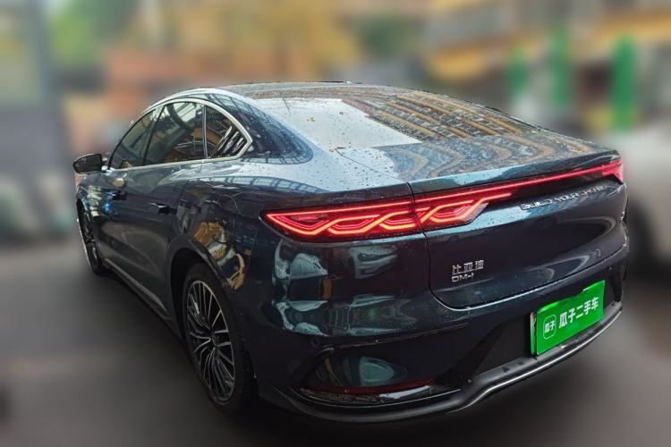 Used BYD Han 2024 DM-i Glory Edition 121KM Prestige Model Rear Left 45 Deg