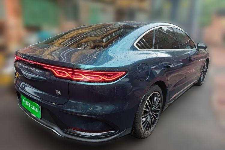 Used BYD Han 2024 DM-i Glory Edition 121KM Prestige Model Rear Right 45 Deg
