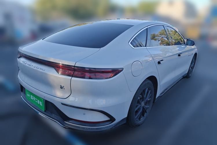 Used BYD Han 2024 DM-i Glory Edition 121KM Elite Model Rear Right 45 Deg