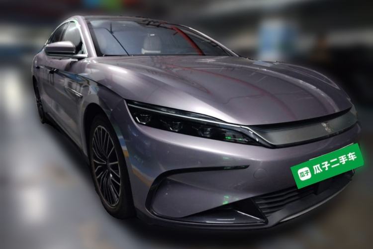 Used BYD Han 2024 EV Glory Edition 506KM Front-Wheel-Drive Premium Model Front Right 45 Deg