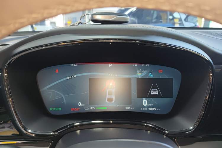 Used BYD Han 2024 EV Glory Edition 715KM Front-Wheel-Drive Flagship Model Instrument Cluster