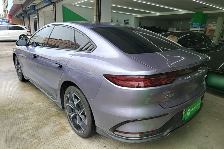 Used BYD Han 2024 EV Glory Edition 605KM Front-Wheel-Drive Premium Model Rear Left 45 Deg