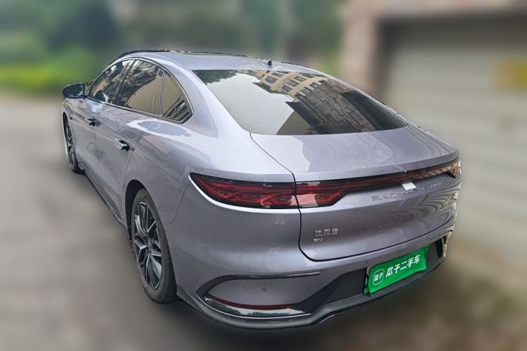 Used BYD Han 2024 EV Glory Edition 610 km All-Wheel Drive "Tian Shen Zhi Jia" Intelligent Driving Model Rear Left 45 Deg