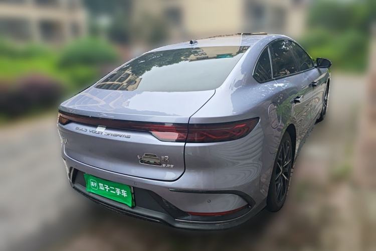 Used BYD Han 2024 EV Glory Edition 610 km All-Wheel Drive "Tian Shen Zhi Jia" Intelligent Driving Model Rear Right 45 Deg