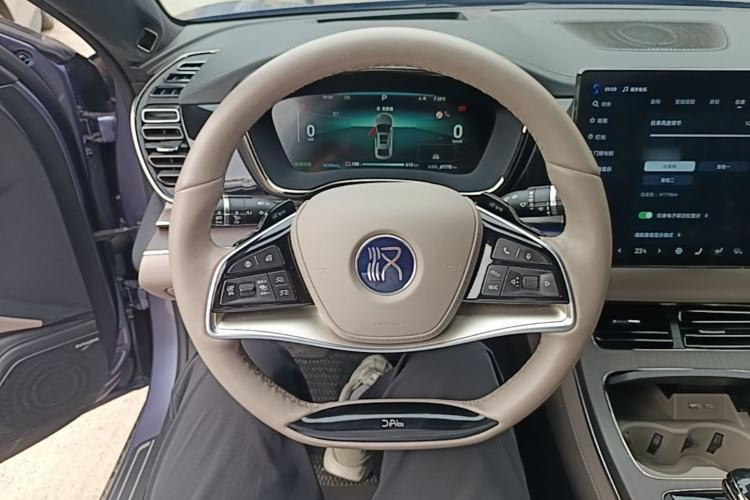 Used BYD Han 2024 EV Glory Edition 610 km All-Wheel Drive "Tian Shen Zhi Jia" Intelligent Driving Model Steering Wheel