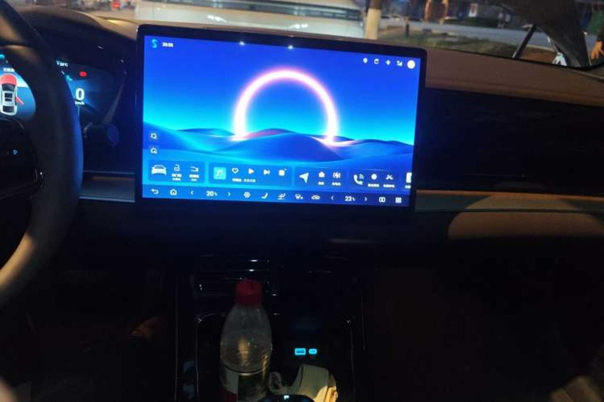 Used BYD Han 2024 EV Glory Edition 506KM Front-Wheel-Drive Premium Model Audio And AC Panel