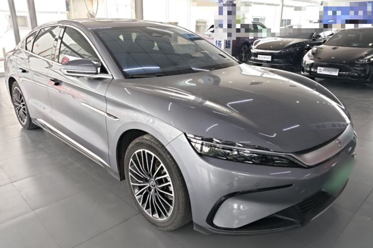 Used BYD Han 2024 EV Glory Edition 506KM Front-Wheel-Drive Premium Model Front Right 45 Deg