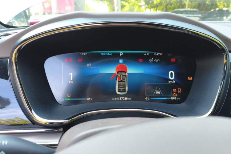 Used BYD Han 2024 DM-i Glory Edition 121KM Elite Model Instrument Cluster