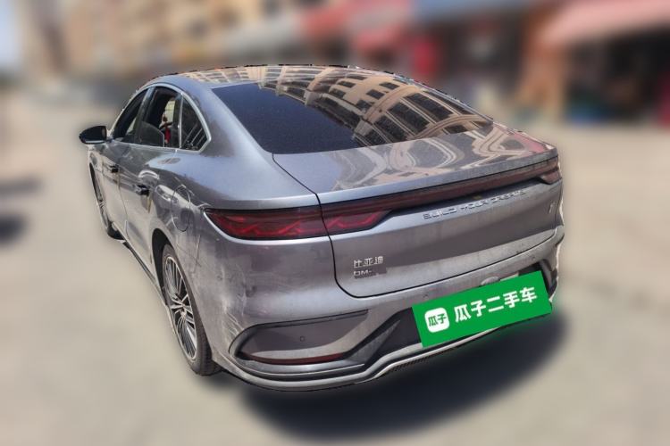 Used BYD Han 2024 DM-i Glory Edition 121KM Premium Model Rear Left 45 Deg