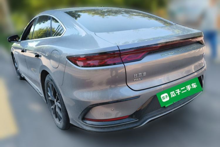 Used BYD Han 2024 DM-i Glory Edition 121KM Elite Model Rear Left 45 Deg