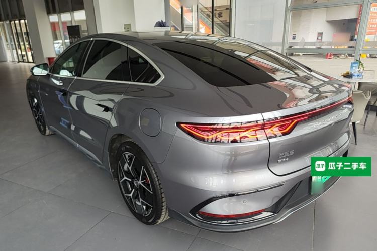 Used BYD Han 2024 DM-i Glory Edition 200KM Flagship Model Rear Left 45 Deg
