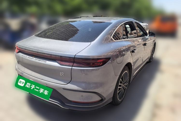 Used BYD Han 2024 DM-i Glory Edition 121KM Premium Model Rear Right 45 Deg
