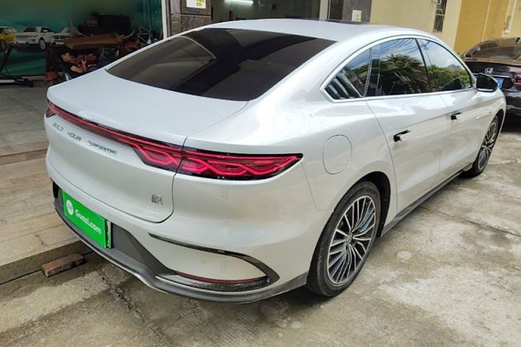 Used BYD Han 2024 EV Glory Edition 506KM Front-Wheel-Drive Premium Model Rear Right 45 Deg