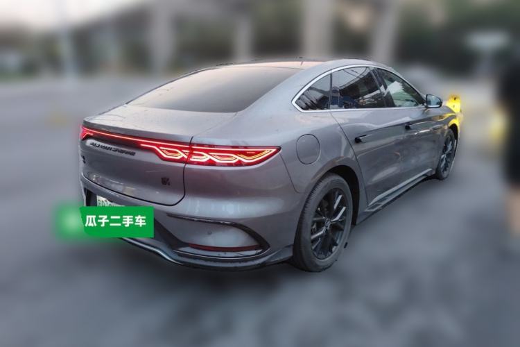 Used BYD Han 2024 DM-i Glory Edition 121KM Elite Model Rear Right 45 Deg