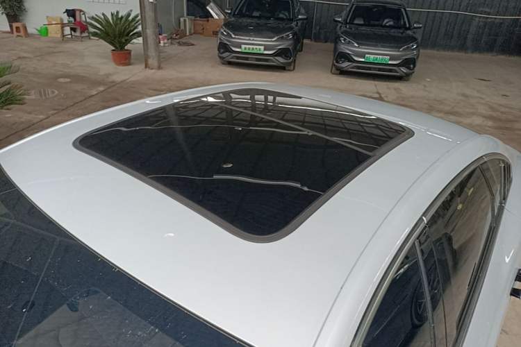 Used BYD Han 2024 EV Glory Edition 605KM Front-Wheel-Drive Premium Model Roof