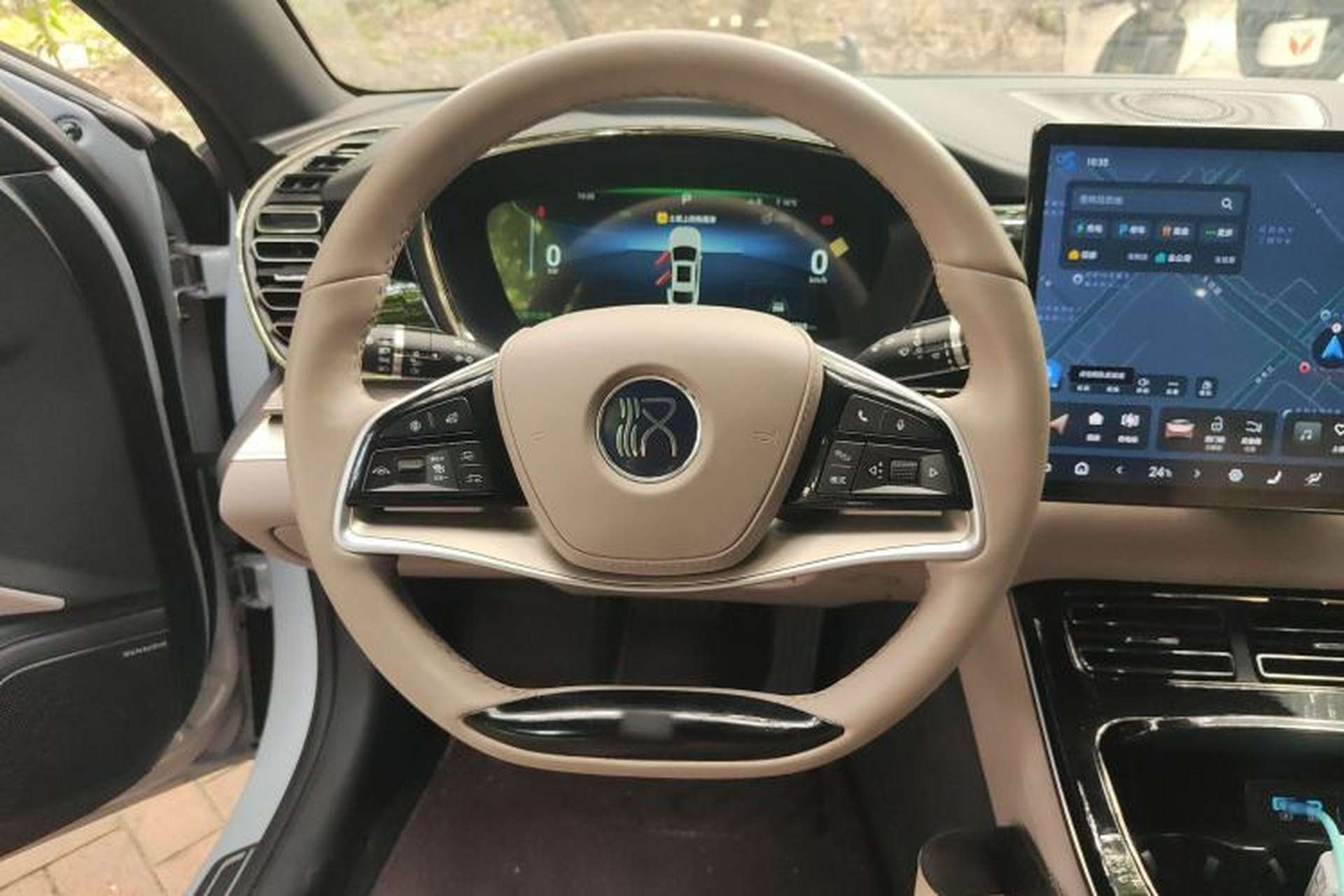 Used BYD Han 2024 EV Glory Edition 605KM Front-Wheel-Drive Premium Model Steering Wheel