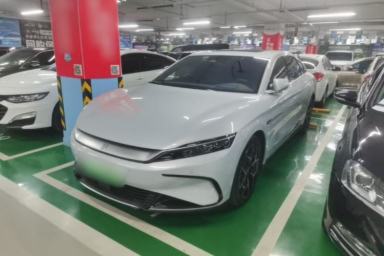 Used BYD Han 2024 EV Glory Edition 605KM Front-Wheel-Drive Premium Model