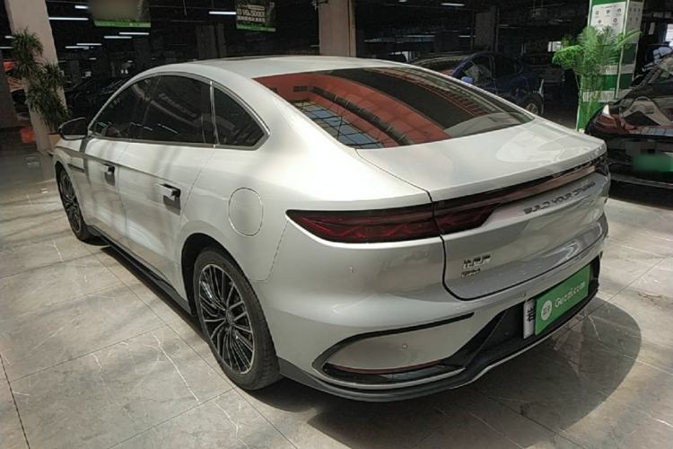 Used BYD Han 2024 DM-i Glory Edition 121KM Premium Model Rear Left 45 Deg