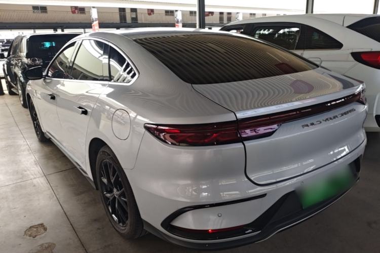 Used BYD Han 2024 DM-i Glory Edition 121KM Elite Model Rear Left 45 Deg