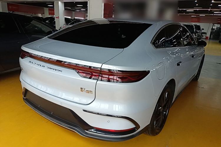 Used BYD Han 2024 DM-i Glory Edition 121KM Prestige Model Rear Right 45 Deg